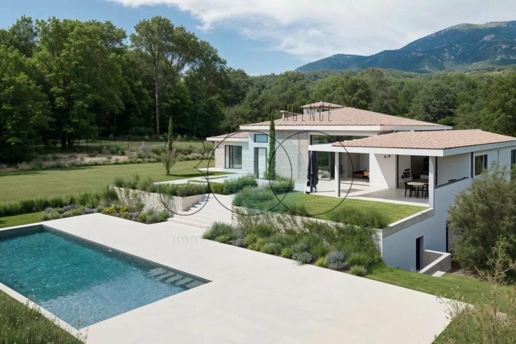 VILLA CONTEMPORAINE - CONSTRUCTION 2023