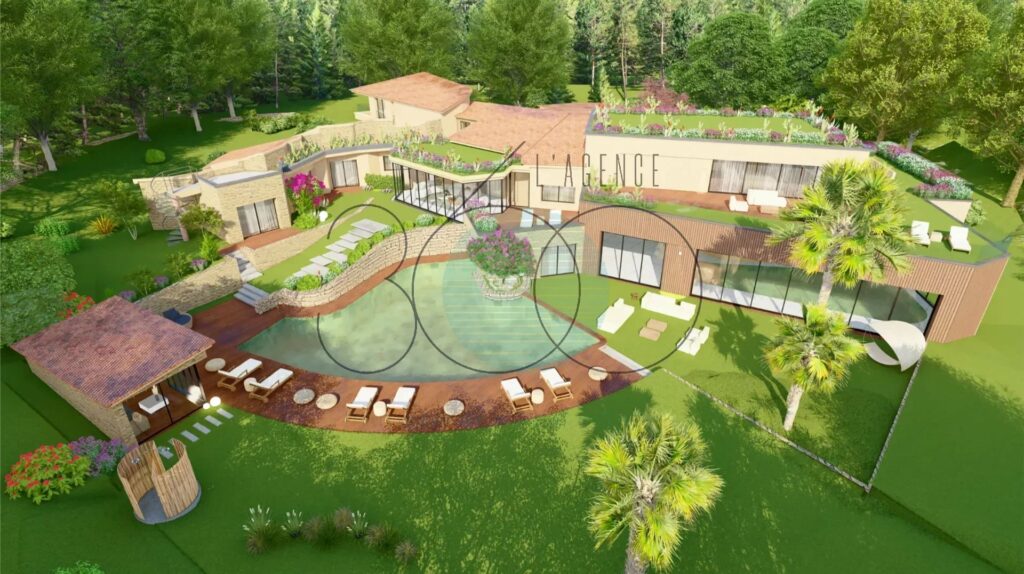 VILLA 1 HECTARE À RÉNOVER